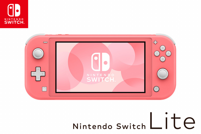 Une Nintendo Switch Lite couleur corail annoncée au Japon