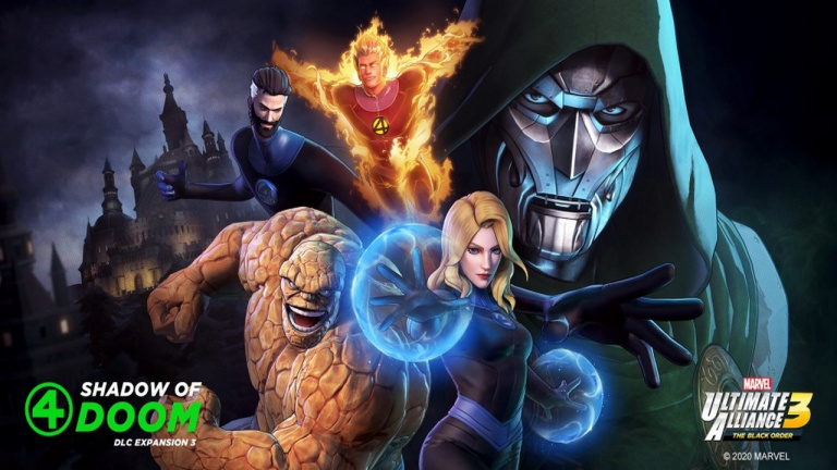 Marvel Ultimate Alliance 3 : le DLC Fantastic Four Shadow of Doom prend date