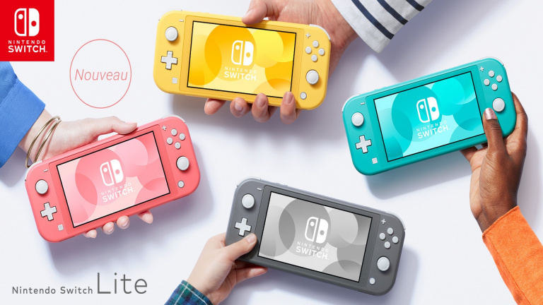 La Nintendo Switch Lite couleur corail sortira en Europe le 24 avril