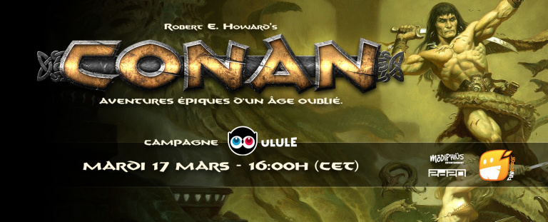 Funforge annonce le lancement de la campagne Ulule pour le jeu de rôle Conan
