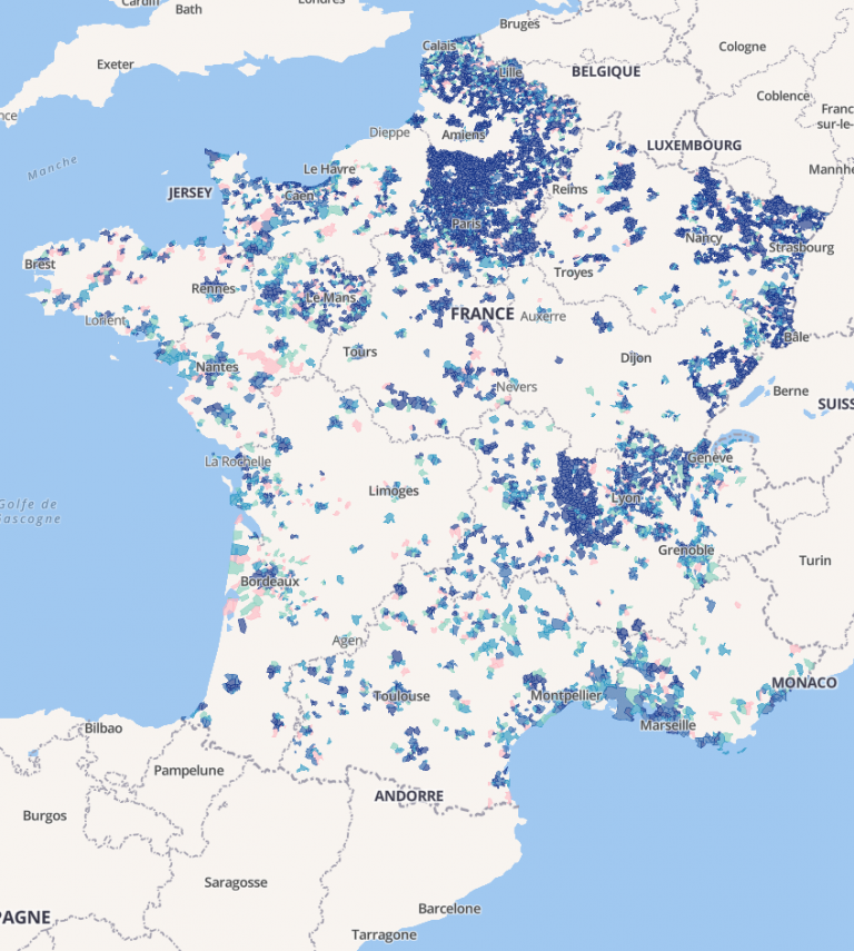 France : quel est le niveau de couverture de la fibre ?