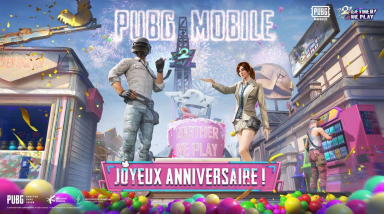 PUBG Mobile : 600 millions de téléchargements et un deuxième anniversaire