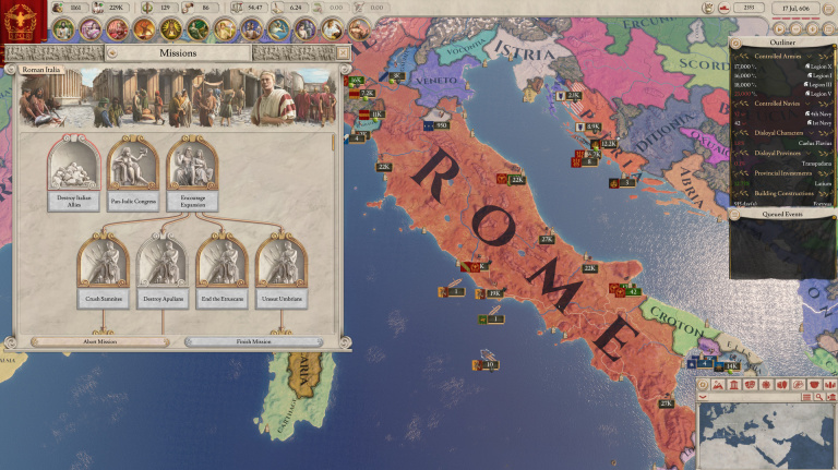 Imperator Rome : le jeu de stratégie est jouable gratuitement cette semaine