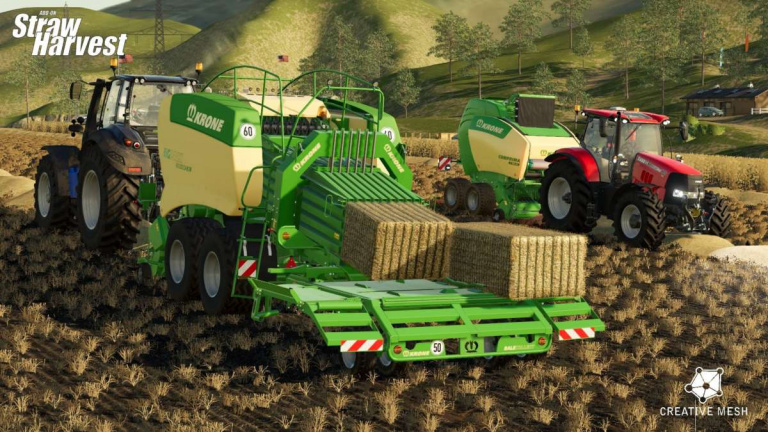 Farming Simulator 19 : "Straw Harvest" arrive sur PC