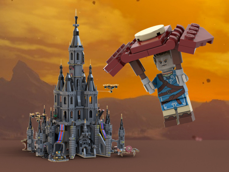 Lego : Un set Zelda Breath of the Wild proposé sur Lego Ideas