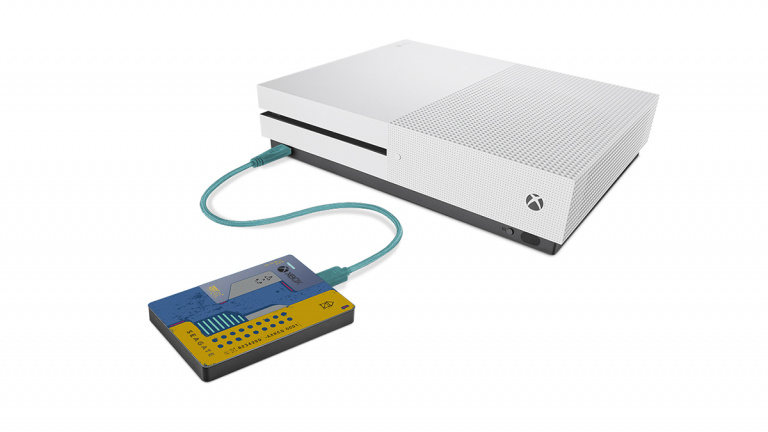 Seagate dévoile un disque dur pour Xbox One aux couleurs de Cyberpunk 2077
