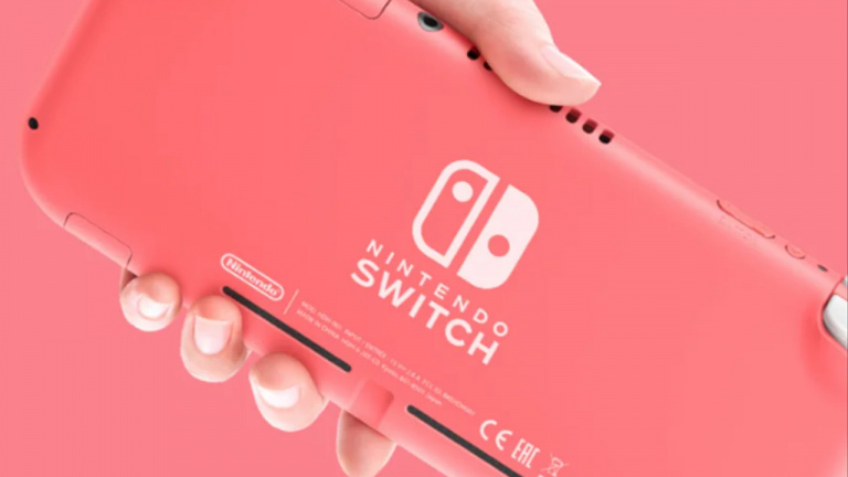 Nintendo : La Switch Lite se décline en couleur corail dès aujourd'hui
