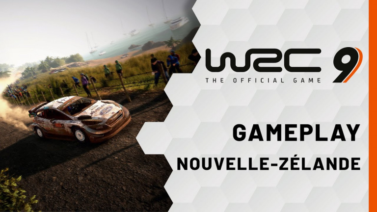WRC 9 : Du gameplay illustrant le Rallye de Nouvelle-Zélande