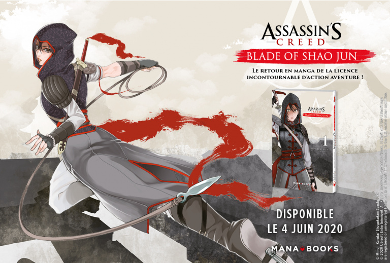 Assassin's Creed Chronicles : China se décline en manga le 11 juin