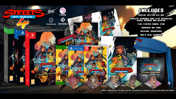 Streets of Rage 4 s'offrira une version physique et une Signature Edition