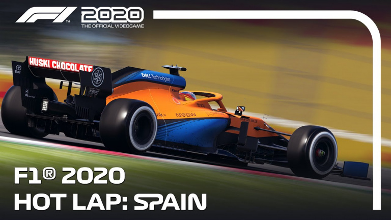 F1 2020 vous fait vivre le tour de chauffe du Circuit de Barcelona-Catalunya