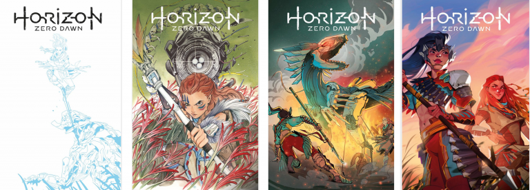 Horizon : Zero Dawn - La série de comics partage des variantes de sa cover