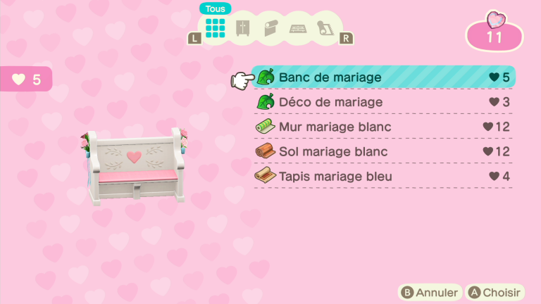Animal Crossing New Horizons : le mariage de Serge et Risette, notre guide