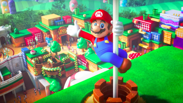 Super Nintendo World : De nouvelles photos montrent certaines parties des décors