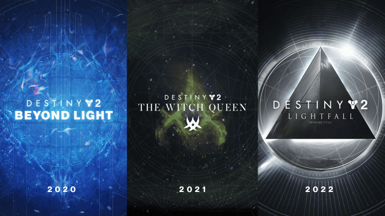 Pas de Destiny 3 mais trois extensions jusqu'en 2022