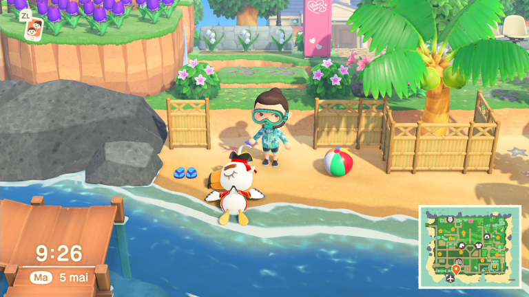 Animal Crossing New Horizons : baignade autorisée avec la MAJ 1.3.0, notre guide complet