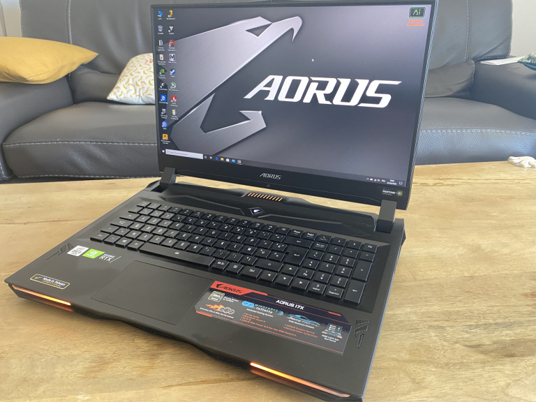 Test du PC portable Aorus 17X  : un monstre de puissance... qui fait mal au portefeuille