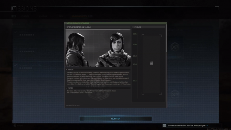 Call of Duty Warzone, saison 4, mission de renseignement Cargaison dissimulée: La cargaison était destinée à un site de PHM, notre guide