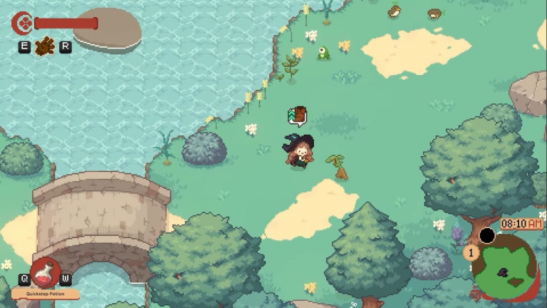 Little Witch in the Woods : le RPG fantasy en pixel art se montre à nouveau