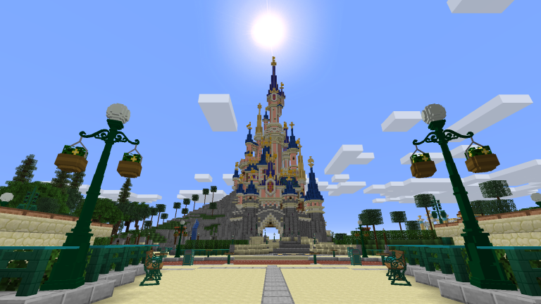 Minecraft : visitez Disneyland Paris dans le jeu, notre guide
