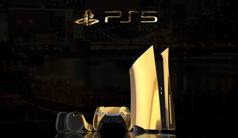 PS5 : Une version plaquée or sortira chez Truly Exquisite