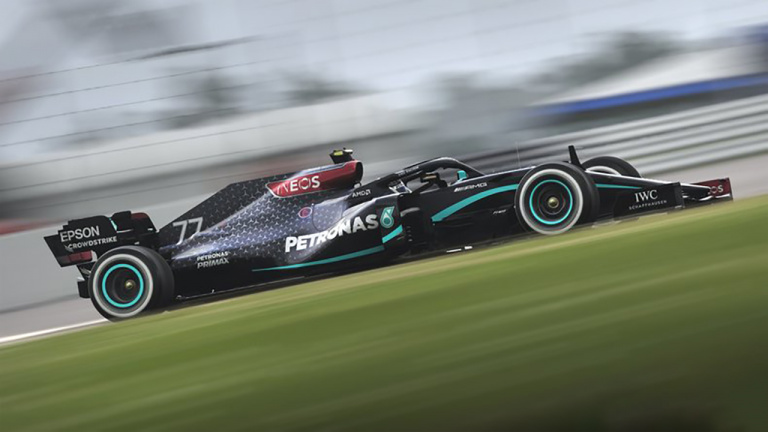 F1 2020 se met à jour sur PC et change la livrée de la Mercedes-AMG F1 W11