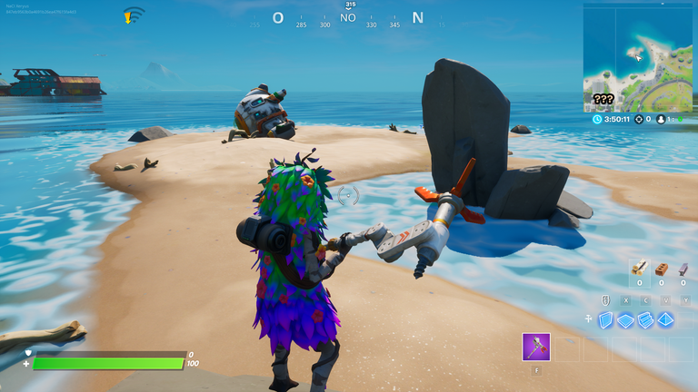 Fortnite, Chapitre 2, saison 3, défi secret : Lancer le vaisseau, notre guide