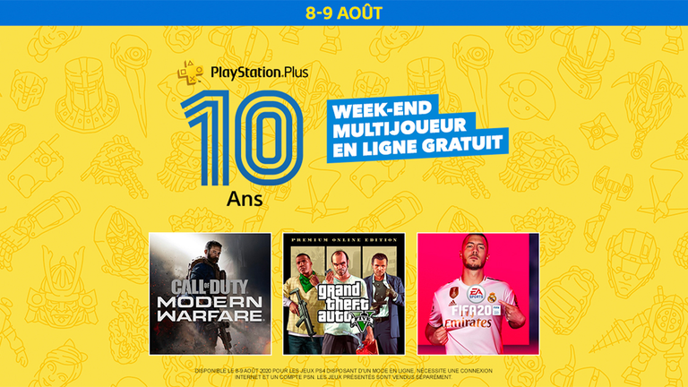 10 ans du PlayStation Plus : le multijoueur en ligne gratuit ce week-end !