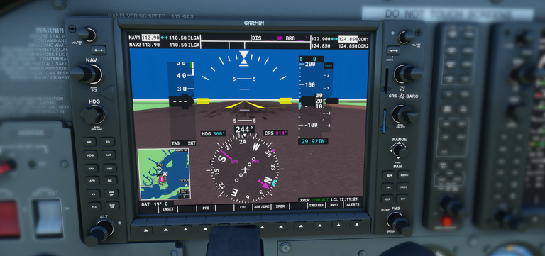 Utilisation du Garmin G1000