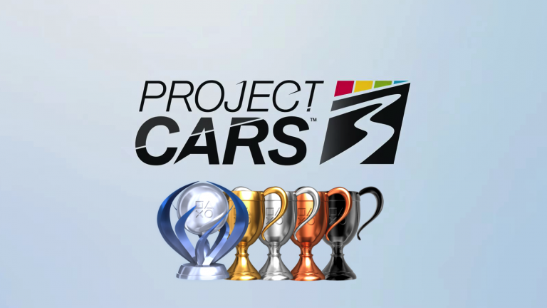 Project CARS 3 : la liste complète des trophées est disponible