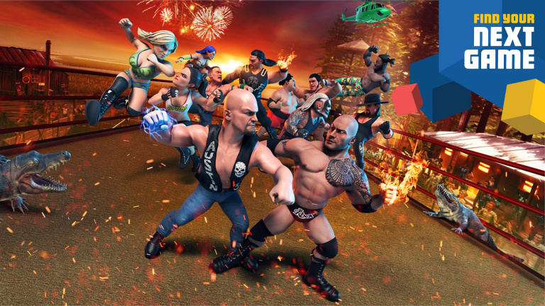 WWE 2K Battlegrounds : Le choc des générations se prépare - gamescom 2020