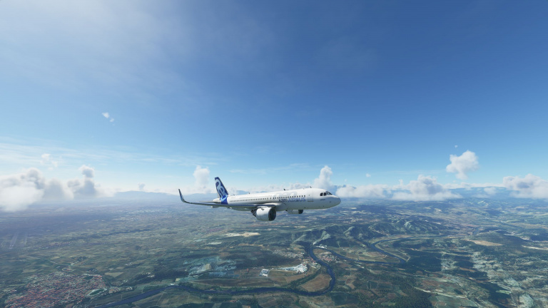 Flight Simulator, Airbus 320neo : Vol