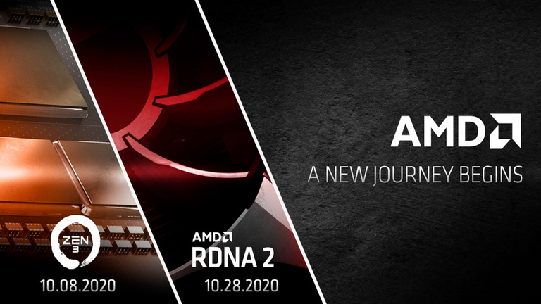AMD va présenter les Radeon RX 6000 et Ryzen Zen 3 en octobre