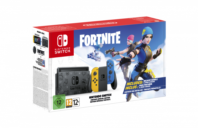Nintendo Switch : Un pack édition spéciale Fortnite pour octobre