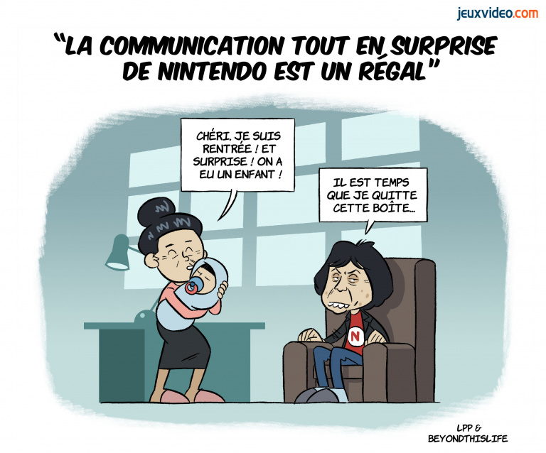 Billet : “La communication tout en surprise de Nintendo est un régal”