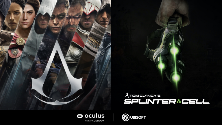 Deux jeux Assassin's Creed et Splinter Cell VR sortiront en exclusivité sur la plateforme Oculus 