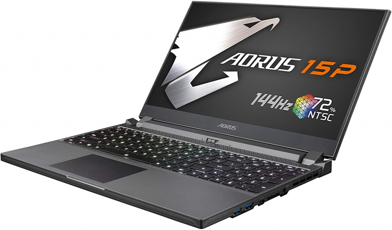 Aorus 15P, le PC portable gaming professionnel de Gigabyte
