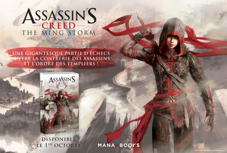 Assassin's Creed Chronicles : China adapté en roman chez Mana Books