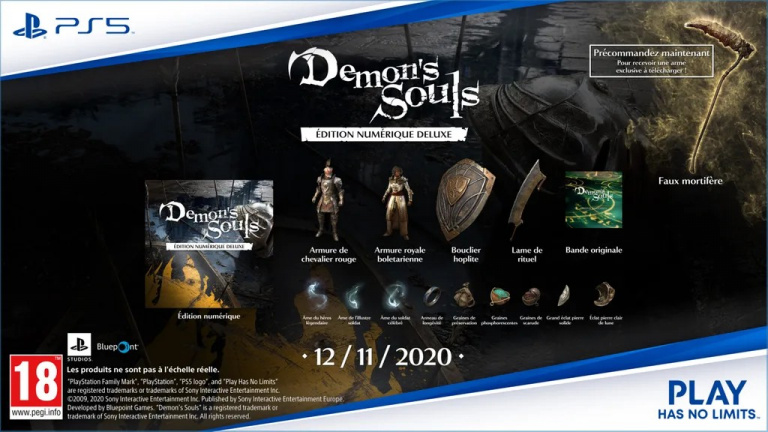 Demon's Souls Remake présente son édition numérique Deluxe