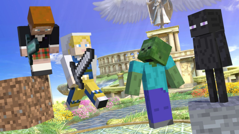 Super Smash Bros. Ultimate : Steve et Alex de Minecraft passent à l'action