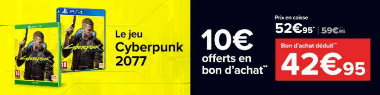 Promo Carrefour : 10€ offerts en bon d’achat pour les précommandes des sorties de fin d’année