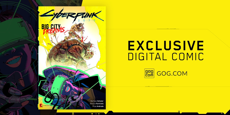 Cyberpunk 2077 : un comic book numérique exclusif pour les acheteurs sur GOG