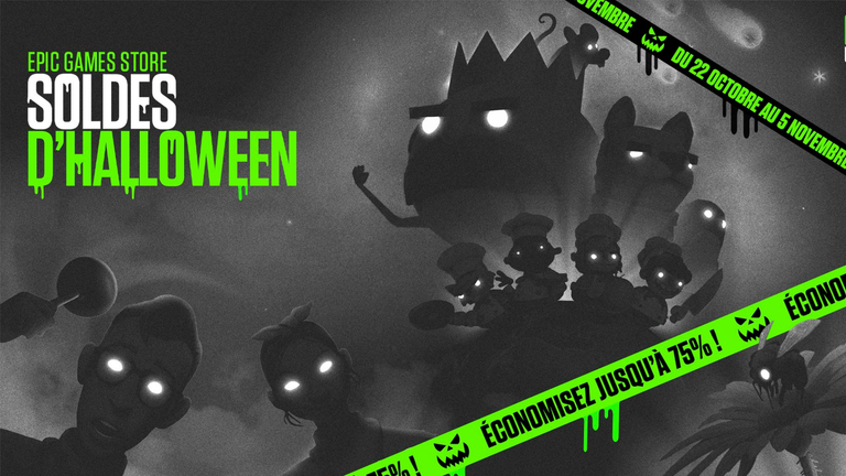 L'Epic Games Store lance ses soldes d'Halloween