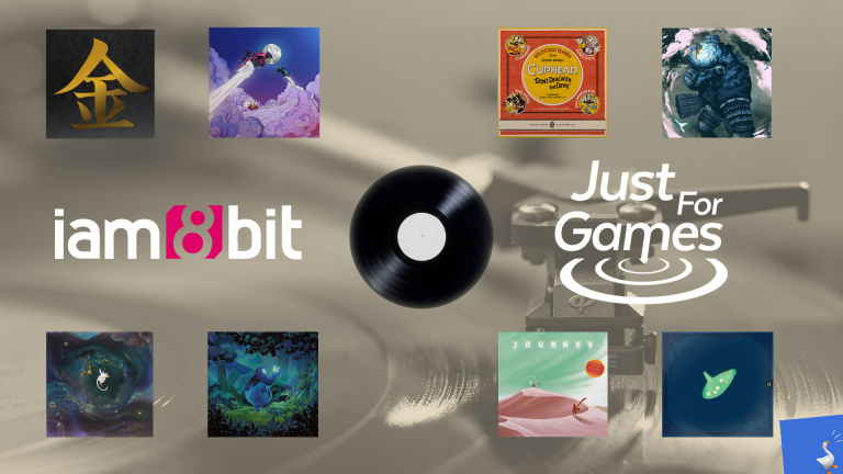 Just For Games signe un partenariat avec iam8bit pour distribuer des disques vinyles