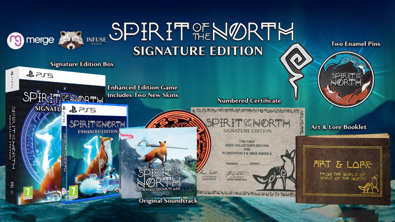 Spirit of the North s'annonce sur PS5 en compagnie d'une Signature Edition