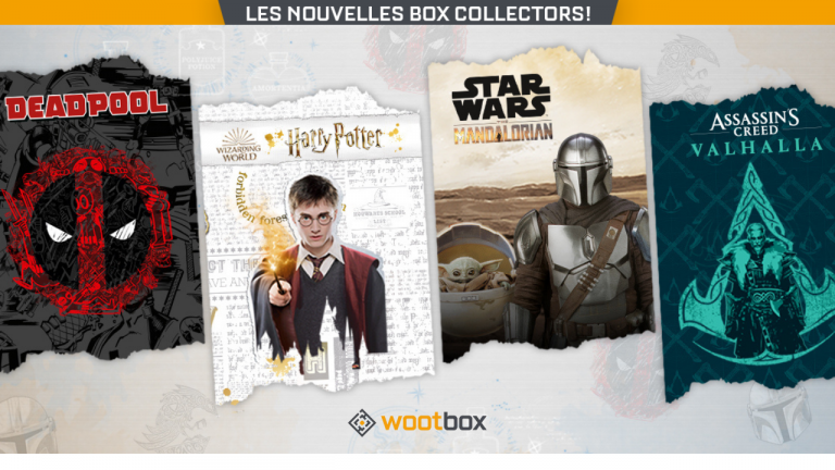 Les Wootbox collectors Assassin’s Creed, Harry Potter, The Mandalorian et Deadpool sont là !