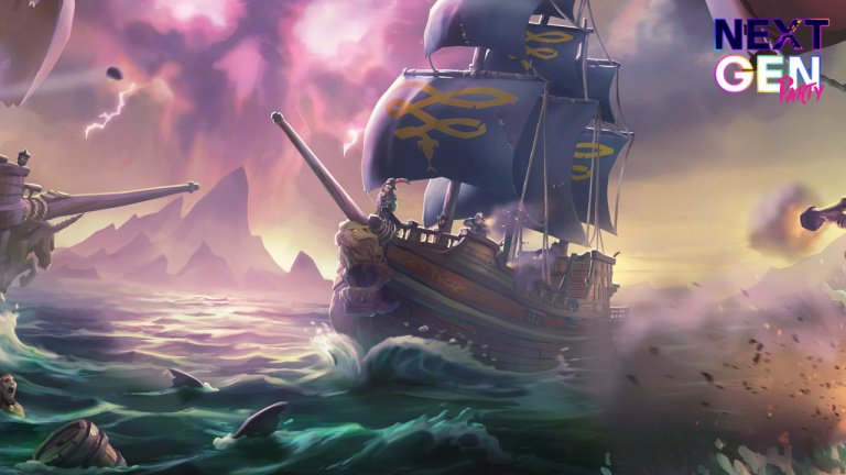 Sea of Thieves : Virée nocturne avec le bateau Series X