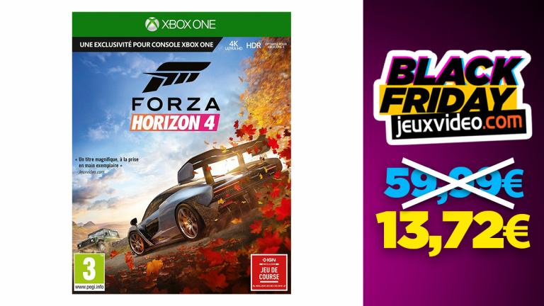 Forza Horizon 4 descend à moins de 15€ sur Cdiscount avant le black friday