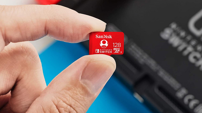 Une carte microSD 128 Go "Nintendo" à 14,96€ avant le début du Black Friday