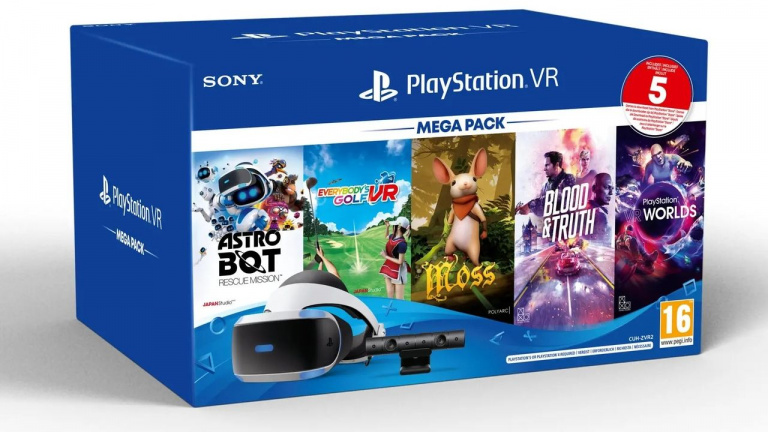 PlayStation VR : Sony dévoile un nouveau Méga Pack